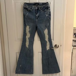 Judy blue distressed flares